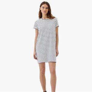 Gap woman’s Striped T-Shirt Dress gap small tall